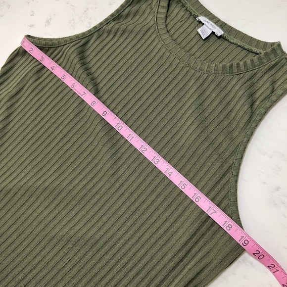 Nine West Green Ribbed Halter Midi Dress - Picture 10 of 10